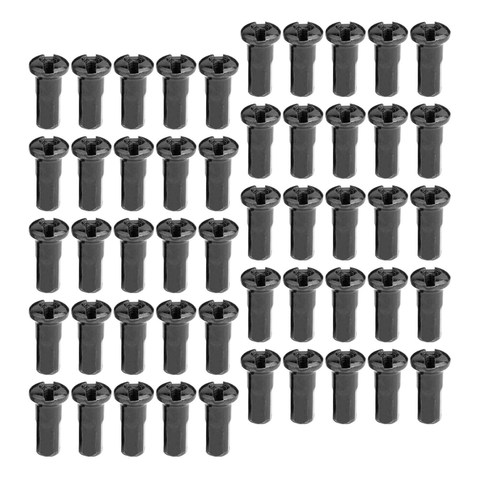 Spoke Nipple Brass - Juego de protectores de radios de
