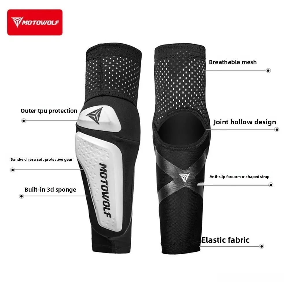 Protector de Codo para Motocic - Mountain Biking Elbow Pads reseña y precio